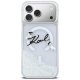 Karl Lagerfeld Liquid Glitter Karl Script Logo MagSafe magnētiskais maciņš iPhone 17 Pro Max telefonam –...