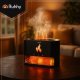 Ruhhy Aroma Diffuser Humidifier with Flame Effect 250ml 26417, Black