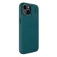 Atverams vāciņš Nillkin Qin Leather Pro Case priekš iPhone 14 Plus ar kameras vāciņu, zaļš