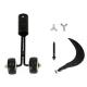 Paving Weeder Tool with Hook and Spike for Garden Joints