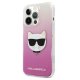 Karl Lagerfeld iPhone 13 Pro Max Case Choupette Head, Pink