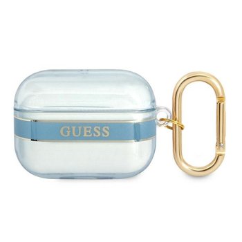 Guess Чехол для AirPods Pro Strap Collection Синий
