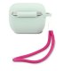 Guess AirPods Pro maciņš Silicone Vintage, zils/fuksija