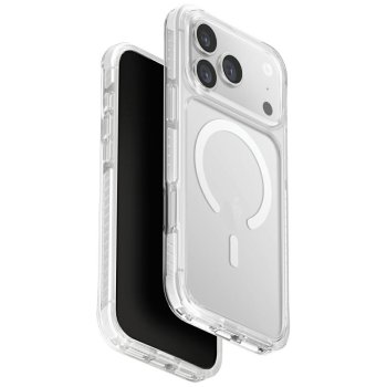 Uniq iPhone 17 Pro Max Case Combat Magclick Charging, White