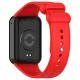 Silikona siksniņa viedpulkstenim Xiaomi Mi Band 8 Pro, sarkana