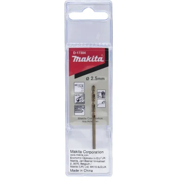 Сверло по металлу Makita D-17304 HSS-Co 2.5x57 мм