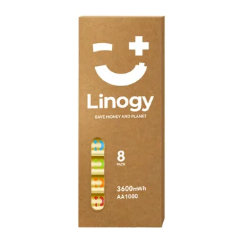 Комплект аккумуляторов LINOGY AA Li-ion Pro 1.5V 3600mWh, 8 шт. (P1160368)