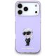 Karl Lagerfeld IML Aquarelle Karl & Choupette & Logo MagSafe vāciņš priekš iPhone 17 Pro Max — violets | Phone...