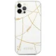 Guess Gold Chain vāciņš priekš iPhone 12 Pro Max 6.7\", Balts