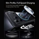 ESR Classic Hybrid MagSafe vāciņš un aizsargstikls iPhone 18 Pro / 17 Pro, caurspīdīgs melns