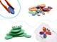 Children\'s Creative Colorful Puzzle Game Montessori Sorter with Pebbles