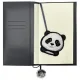 Набор Nimmy Big Eyed Pet 2.0 Panda 2-в-1: блокнот и ручка, черный