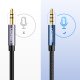 Ugreen AV118 3.5mm Audio Extension Cable (M/F) 1m, Silver