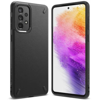 Vāciņš Samsung Galaxy A73 telefonam Ringke Onyx, melns