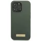 Чехол Guess Silicone Logo Plate MagSafe для iPhone 13 / 13 Pro - Зеленый