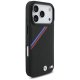 BMW iPhone 17 Pro чехол M Tricolor Metal Logo MagSafe, черный