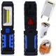 Servisa Darba Garāžas COB LED Lampa Lukturis ar Magnētu un Āķi, 3in1 | Workshop Flashlight Lamp with Magnet
