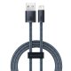 Baseus Dynamic CALD000516 USB uz Lightning kabelis 2.4A 2m Pelēks