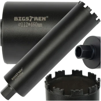 Алмазная коронка Bigstren 27083, 112x460 мм, 1 1/4" UNC