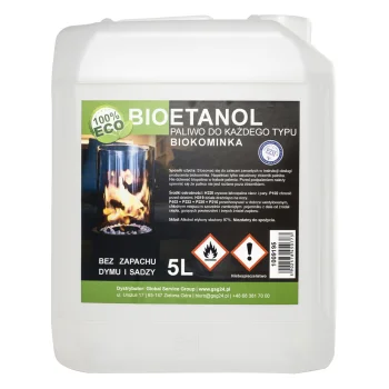 Bio spirts etanols degviela kamīnam 5L | alcohol ethanol fuel for fireplace