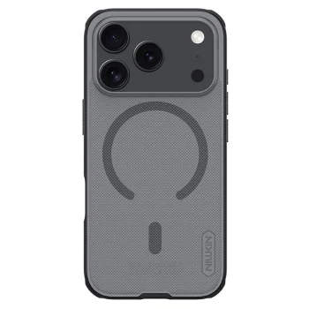 Чехол Nillkin Super Frosted Shield Pro Magnetic для iPhone 17 Pro / 18 Pro прозрачный черный