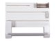 Wall-Mount 5-in-1 Kitchen Paper Towel Holder Plastic Wrap Foil Dispenser Cutter