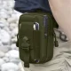 Тактическая поясная сумка + ремень Trizand 24322, Зелёный | Tactical Waist Bag with...