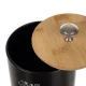 Ruhhy 00024578 virtuves trauku komplekts, 4 gab., 1.5L, matēts melns