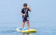 Детская надувная SUP-доска FunWater Tuxedo Sailor 240см Синяя