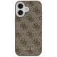 Чехол Guess 4G Classic Logo MagSafe для iPhone 17, коричневый