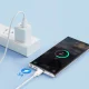 Joyroom Long-Lasting Series A9 USB-A / USB-C kabelis 3A 2m, balts