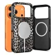 Tech-Protect Lamano MagSafe telefona vāciņš maciņs iPhone 17 Pro telefonam – melns un brūns | Phone Case Cover
