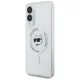 Чехол Karl Lagerfeld для Samsung Galaxy S25 Edge Metal Choupette Head MagSafe, белый