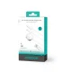 Joyroom S-IW007 trīs vienā USB-A magnētiskais lādētājs un Lightning kabelis 1.2m, balts