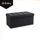 Saliekams pufs ar kasti Ruhhy 00026130, 76x38x38cm, tumši pelēks