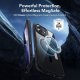 ESR iPhone 17 vāciņš Classic Hybrid MagSafe un rūdīts stikls, caurspīdīgs melns
