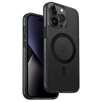 Uniq case LifePro Xtreme iPhone 14 Pro 6.1 "Magclick Charging gray / frost smoke