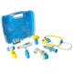 Детский набор врача синего цвета со световыми и звуковыми...