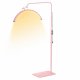 Half Moon LED Lash Lamp for Estheticians 40W, 320 LEDs, CRI>95, Pink
