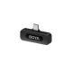 Беспроводной микрофон BOYA BY-V10 V2.0, 2.4 GHz, USB-C, черный