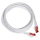 Maclean MCTV-303 W UTP Cat6 tīkla kabelis (Patchcord), 3m, balts