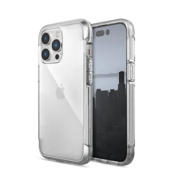 Raptic X-Doria Air Case for iPhone 14 Pro Max Armored Cover, Silver