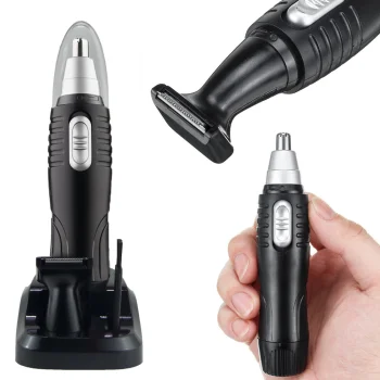 Nose, Ear and Beard Trimmer, Black