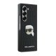 Чехол Karl Lagerfeld Saffiano Monogram Head Pin для Samsung Galaxy Z Fold 6, Черный
