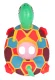 Piepūšams Bērnu Ūdens Matracis Bruņurupuča Formā, 66x47x40 cm | Inflatable Water Mattress