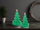 Scented Christmas Tree Candle, 7.5 cm (Mixed Colors)