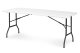 6 ft Folding Table Heavy Duty Portable Utility Table MultiGarden, white