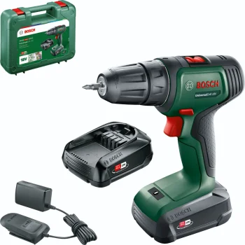 Аккумуляторная дрель-шуруповерт Bosch UniversalDrill 18V-60, 2x 2.0 Ач, ЗУ