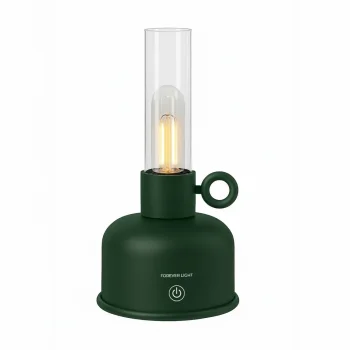 Forever Light Vintage LED lukturis FLR-04, pudeles zaļš