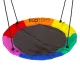 Ecotoys 4-в-1 Детская игровая площадка с качелями и баскетбольным...